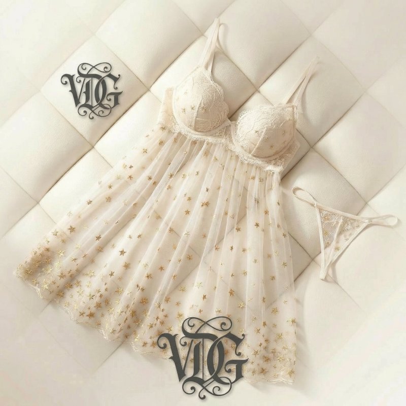 Babydoll "Tulle Étoilé"